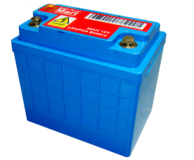 LiFePO4 30AH 12V AGM Battery Case