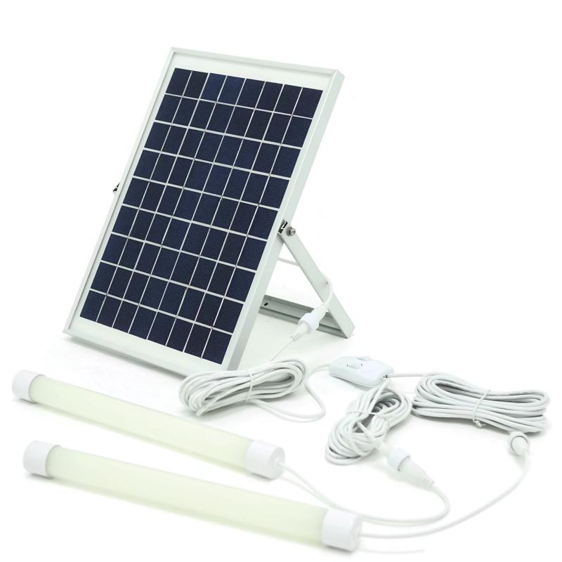 10W DIY Solar Lithium Lighting Kit